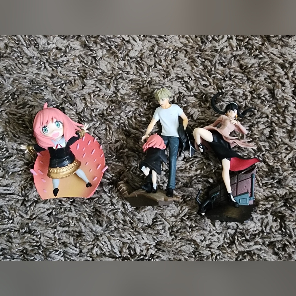 Spy X Family MegaHouse Petite Lama Series Figures Lot Of 3